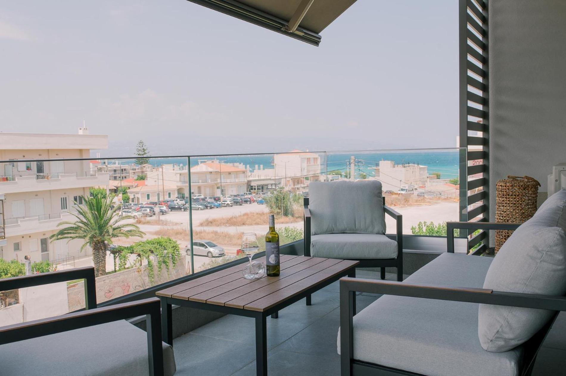 Hama Luxury Seaside Apartments Corinth 外观 照片